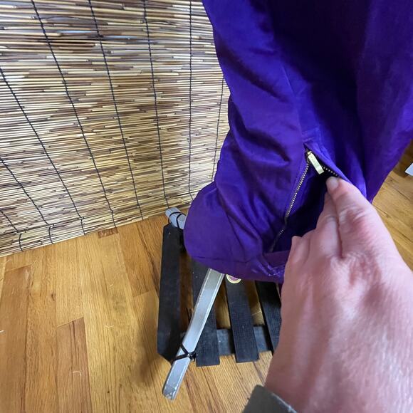 Fera Skiwear Jumpsuit Very Purple One Piece Ski Suit size 12 - Picture 8 of 10